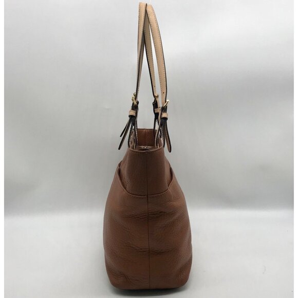 Michael Kors Acorn Pebbled Leather Medium Bedford Tote - Picture 3 of 12